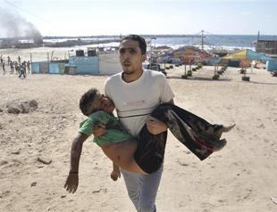 Four children killed by Israeli strikes on Gaza beach become symbols of assault
