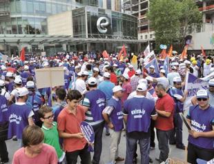 Unionization in Turkey dragging below 10 pct