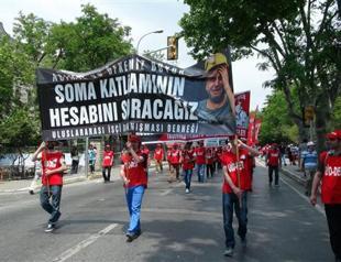 ‘No to subcontracting’ protest held in Istanbul