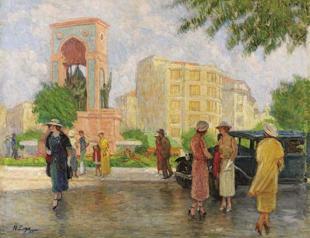 Paintings of Sabancı’s collection on display