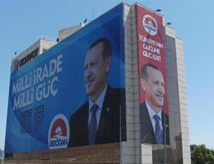 Erdoğan ads ‘cover all of Turkey’