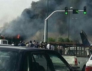 Passenger plane crashes in Iran, at least 38 dead