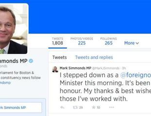 Second British Foreign Office minister quits