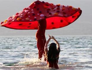 Artists’ dance implores officials to protect Burdur Lake from drought