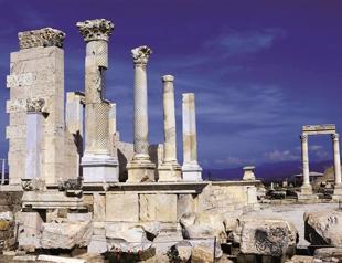 Ancient baths double as schools in Laodicea
