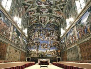 Michelangelo works under protection