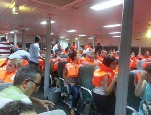 Ferry hit by heavy winds in Marmara Sea, several injured