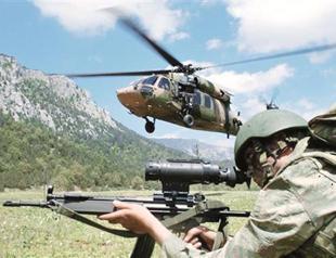 Turkish army stages operation in Hakkari