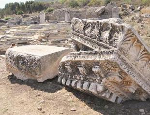 Temple of Serapis in Ephesus undergoes restoration