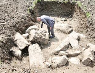 Roman temple’s remains found during construction in Black Sea province
