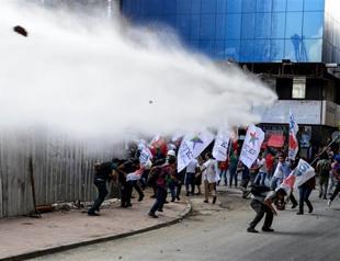Police fire tear gas at Istanbul protests over workers death