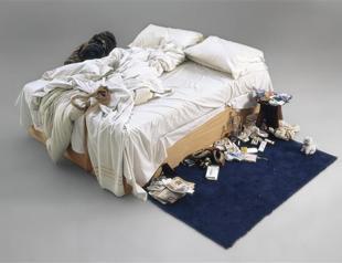 Artist Tracey Emins unmade bed sells for $3.8 million