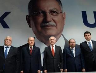 Five political parties declare support to İhsanoğlu’s presidential bid