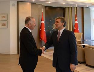 Opposition candidate İhsanoğlu meets President Gül in Istanbul