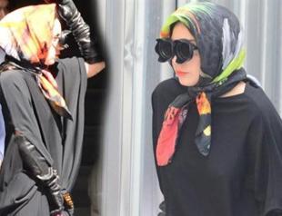 Lady Gaga wears Islamic headscarf for shopping incognito in Istanbul’s poshest district