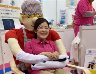 Japan unveils anti-loneliness hugging chair