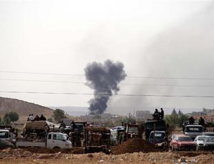 Smoke rises over Kobane under intensified ISIL fire