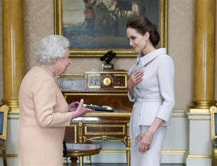 British queen makes actress Angelina Jolie a dame