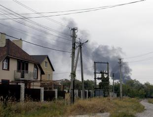 Fighting flares at Ukraines Donetsk airport