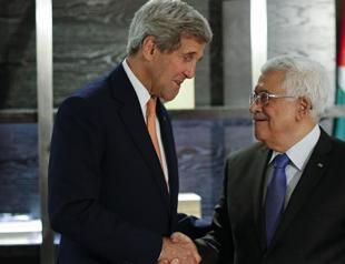 Kerry, Abbas meet in New York to discuss Gaza situation