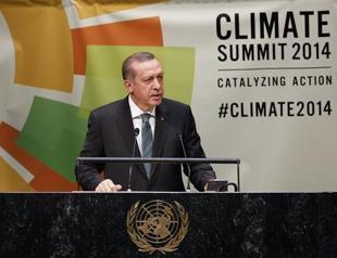 Turkey prepared to play role in fighting global warming: Erdoğan