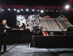 Tesla unveils new electric car for bad weather