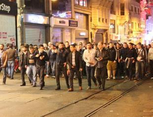 VIDEO: Turkish, German football fans square off in Taksim