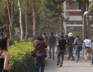 Clashes between university students after protest against attacks on Atatürk statues