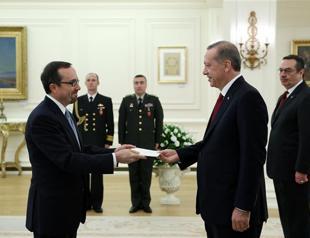 New US Ambassador to Turkey presents credentials