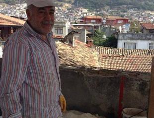 Gezi victim’s father working in construction of foundation for his son
