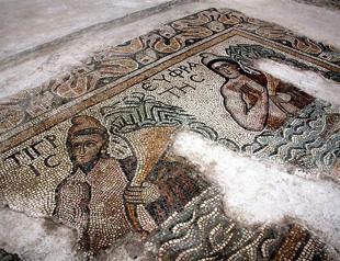 Mosaics in ancient city open to tourists