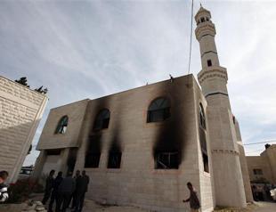 West Bank mosque torched in suspected revenge attack