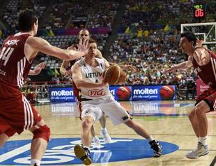 Sharpshooting Lithuania sends Turkey out of Basketball World Cup