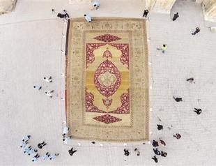 Mammoth Ottoman carpet restored