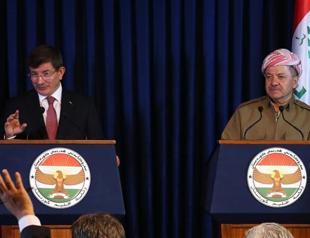 Davutoğlu invites Masoud Barzani to Turkey
