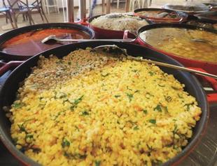 A highway restaurant like an oasis