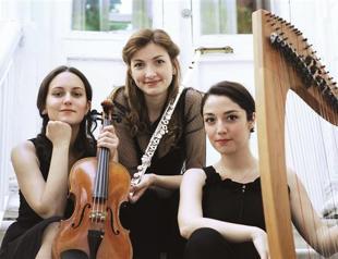 Chamber music trio to give concert in memory of late Turkish harpist Necipoğlu