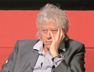 Bob Geldof unable to understand lack of government support for arts in Turkey