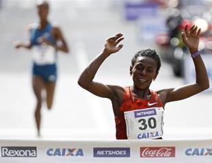 Ethiopian double in Sao Paulo year-end race