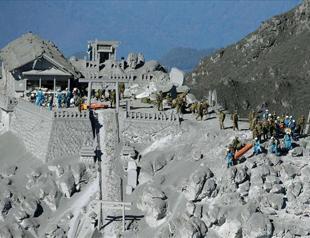 At least 36 feared dead on Japanese volcano, search called off