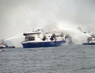 Five dead as passengers recount terror on blaze-hit ferry