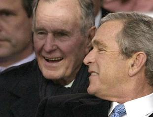 Former US president George H. W. Bush, 90, in hospital