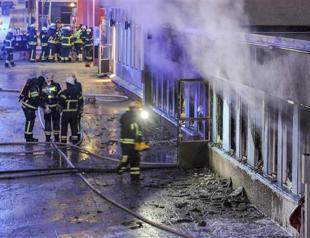 Arson attack on Swedish mosque injures five