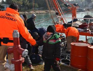 333 immigrants captured en route from Turkey to Italy