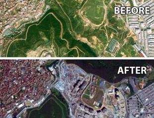 Satellites capture Istanbul’s ‘gray’ transformation over past decade