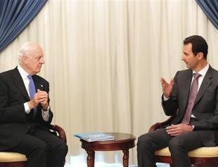 Assad says ready to study UN plan to freeze Aleppo fighting