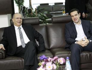 New Greek PM in ally Greek Cyprus on first foreign visit