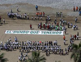UN chief hoping for draft of global climate deal