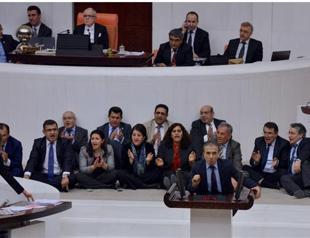 Turkish parliament passes 10 articles of security bill amid protests from opposition