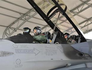 Turkish Air Force commander in fly-past near Aegean islands